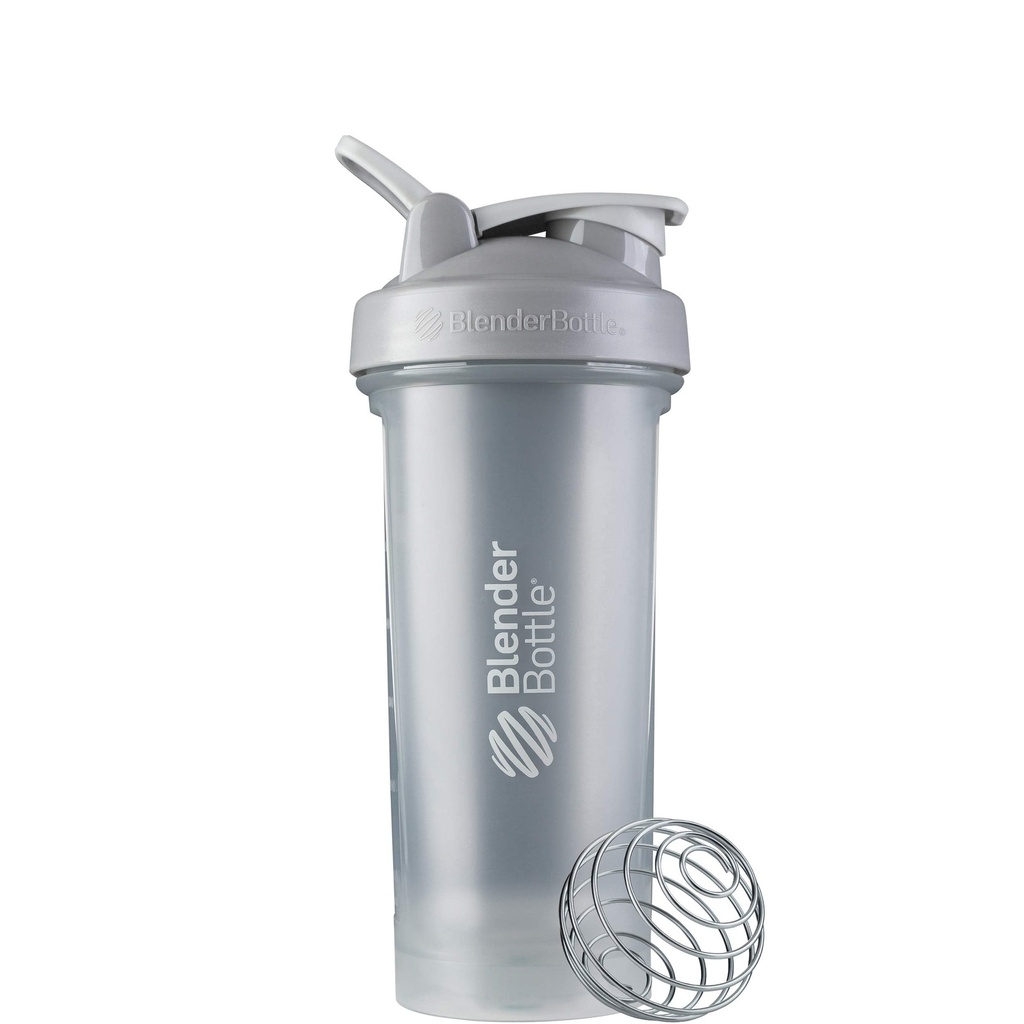 BlenderBottle Classic V2 Shaker steklenica kot nalašč za beljakovinske Shake in Pred vadbo, 28-Ounce, Proble Siva