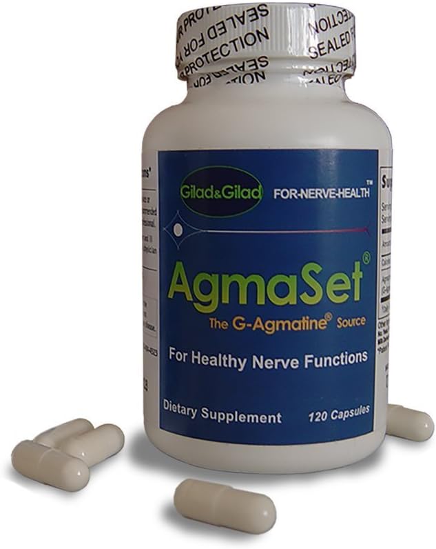 AgmaSet - Dodatek iz Gilada&Gilada Znanstveniki, ki so odkrili Agmatine za živčno zdravje.