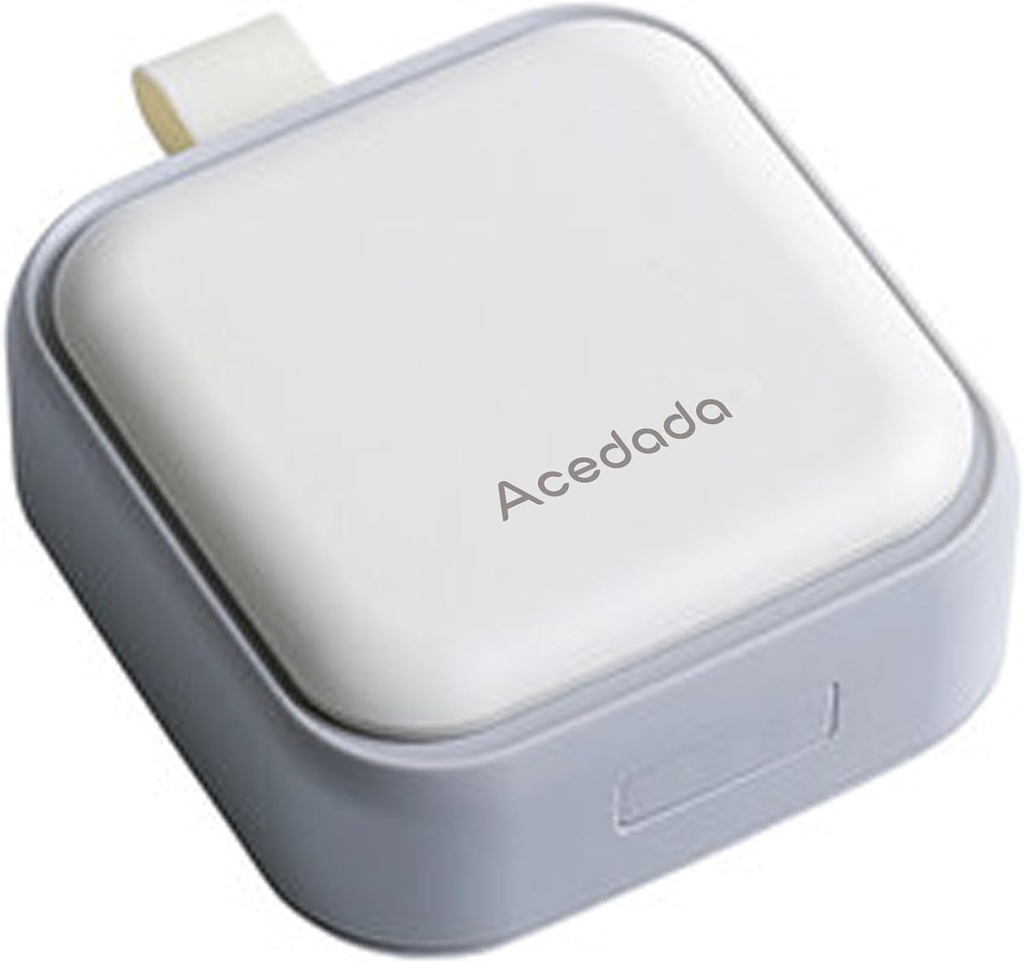 Majhne tablete primer, srčkan tablete Box - Aceda Travel Daily Pill Organizator, Prenosne Pretirne tablete vsebnik za žepek, Compact Medicine Imetnik za vitamine, ribja olja, Dodatki, Bela