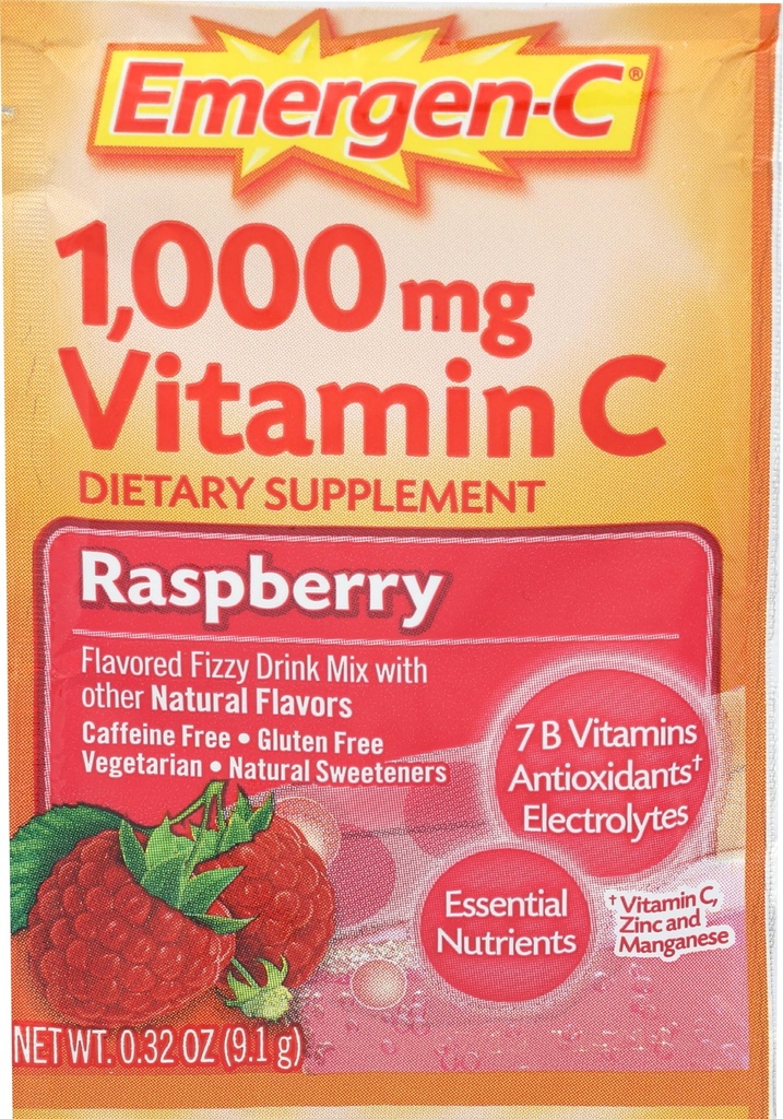 Pakiranje Alacer Raspberry Emergen C, 0,32 OZ