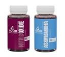 4YWN dušikov oksid in Ashwagandha Gummies dopolnilo paket, povečanje energije in restavriranje, ne-GMO, Gluten-free, želatina brezplačno & Kosher 