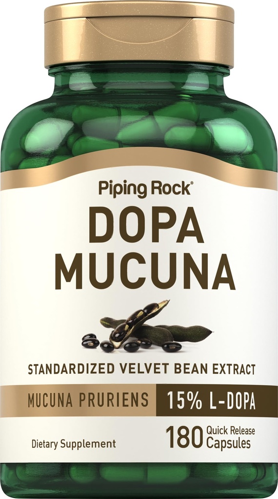 Piping Rock DOPA Mucuna kapsule 