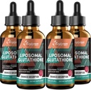 2000MG liposomske glutationske tekoče kapljice, ultra visoka absorpcija, naravna razstrupitev, imunski sistem in kožni suprot*, L-glutation, vitamin C in hialuronska kislina, kapsule Alternativna, 8.08 OZ