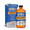 Suverena srebrna imunska podpora – koloidno srebro, bioaktivna srebrna hidrosol, 10 ppm, Tekoči Twist Top, 16 Fl Oz, (473 ml)