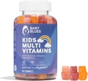 Baby Blues kompletni otroci multivitaminski žvečilni gumiji - Bistveni vitamini za otroško dnevno zdravje - Okusni otroci multivitaminski medvedki