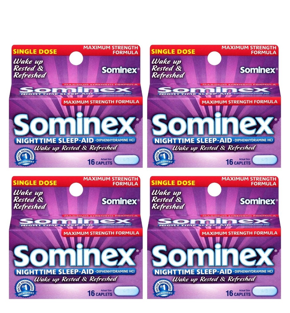 Kopitarji Sominex, največja moč, 16 ea (paka 4)