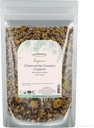Starwest Botanicals Organic Kamilice Cvetje celotno - posušeno Loose List Herb za čaj, zeliščni losjoni, & Pekanje, Izvira iz Egipta, Certified Kosher, Non-GMO - 4 oz Pouch