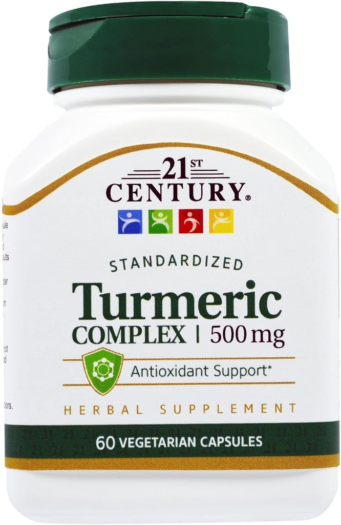 Kompleks 500 mg - 60 vegetarijanskih kapsul 21. stoletja, pakiranje po 2
