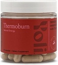 Yoli® Thermoburn energijski dodatek z zelenim čajnim listom, Guarana, Choline, Raspberry Ketones in Termo-G Lastniška mešanica - Energy Vitamin, 60 Kapsule