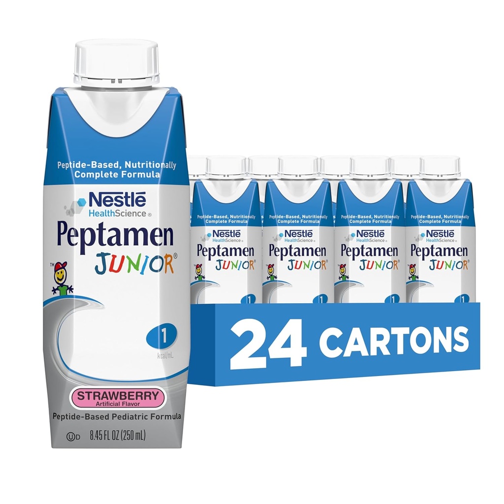 Peptamen Junior Supplement, Jagoda, 8.45 Fluid Ounce, pakiranje po 24