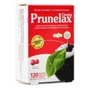 Prunelax Ciruelax Redna moč Laksativne mini tablete - nočna olajšava za občasno zaprtje, izvleček Senne, vegan & gluten-free, nežna pomoč - 120ct