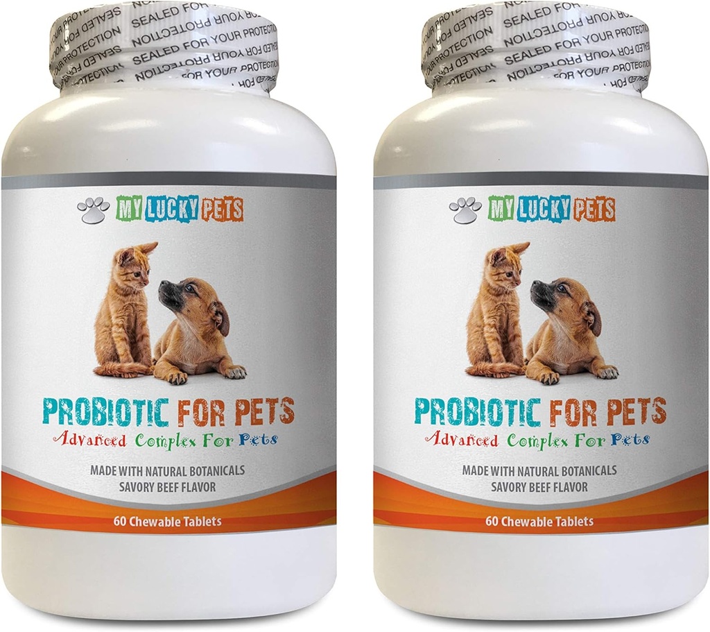 probiotični prebavni encimi za pse - PET PROBIOTIK - DIGESTIVNI BOOST - SPROŽITE SE SADNE SMETE IN STOP DIARHEA - laktobacillus salinarius probiotik - 2 steklenici (120 Zdravljenja)