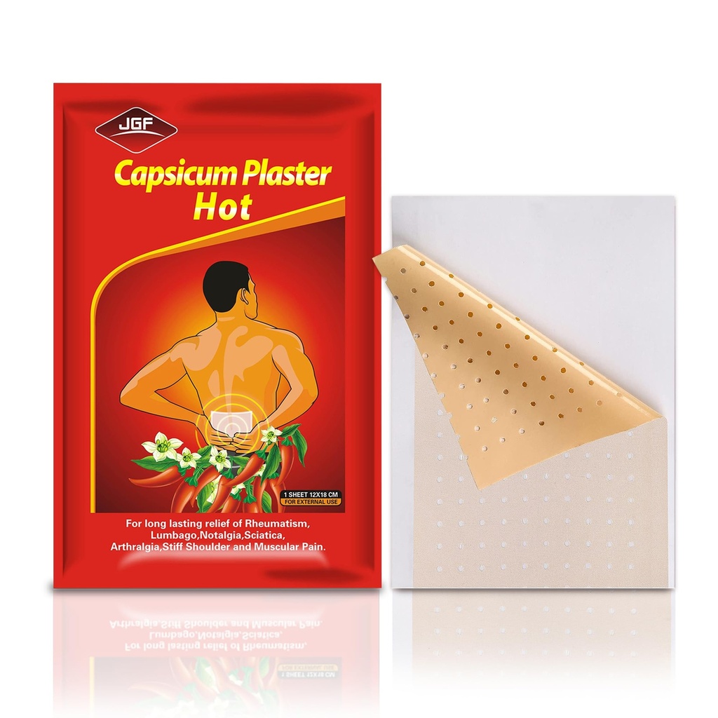 Capsaicin obliži, 20 Pack 4,72" x 7,08" Hot Capsicum obliži