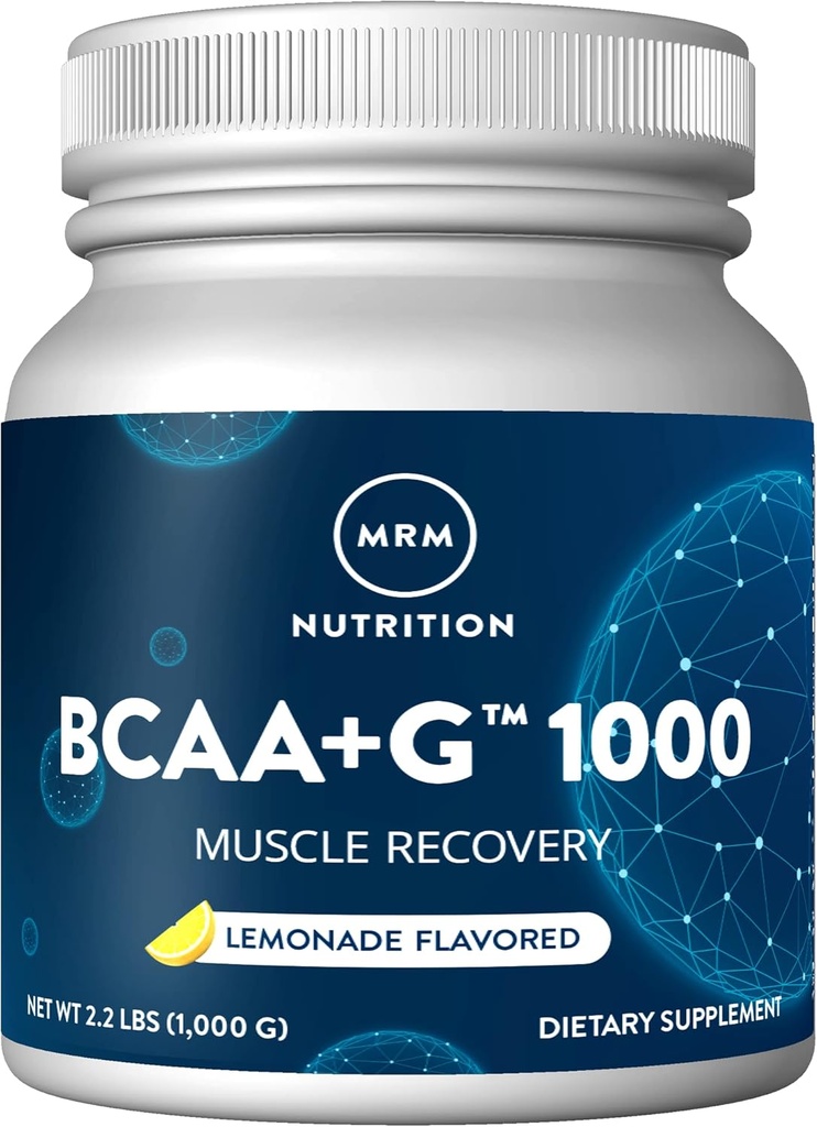 MRM BCAA+G, limonada, 35.2-Ounce (1000g) Plastični vrč