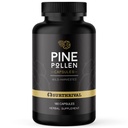Surthrival: Pine Pollen Powder Kapsule (180 Count), Wild Žetev, Energija in vzdržljivost Obnavljanje
