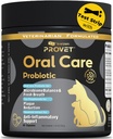 Peroralni probiotik za pse – Advanced Dental Health Supplement with probiotics, Seaweed Green Tea Extract – Podpira Gum zdravje, zmanjšuje Plaque & Bad Breath – 60 kapsul in 2 periodontalni testni trakovi