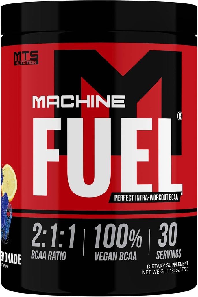 MTS Nutrition Machine Fuel - Recover, Replenish, Refuel - Veganska Hidracija + Elektrolitska podpora - (Modra Razz Limonada, 30 Serving)