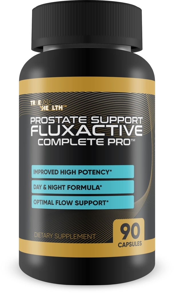Podpora prostate Fluxactive Complete Pro - Premium Prostate Formula s Panax Ginseng – Promocija T Prostata Zdravje za zdravje in dobro počutje moških - Aid Blood Flow & Stamina - Prostata dodatki za moške