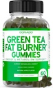 Green Tea Fat Burner hujšanje Gumies (60 Count) Fat Burner Ženske - Apetite Supressan Hujšanje Dodatki za moške in ženske z jabolkom arome - Tretja stranka Tested - ZDA Made