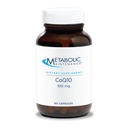 Kapsule CoQ10 za presnovno vzdrževanje - 100 mg koencimQ10 z vitaminom C - antioksidantom, imunogenom, energijo + kardiovaskularno podporo (60 kapsul)