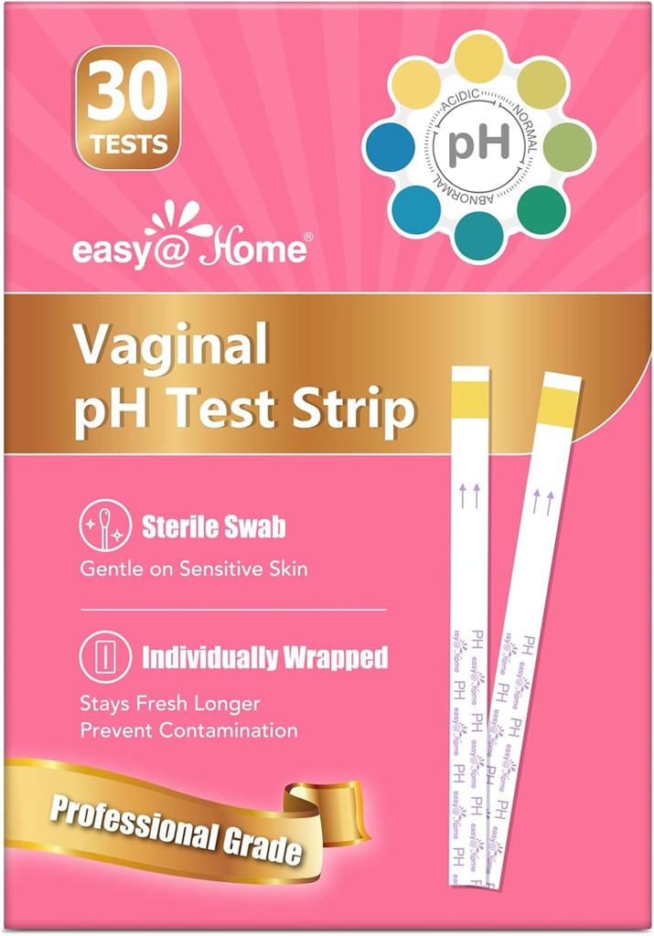 Easy@Home Vaginalni pH test -30 Strips 