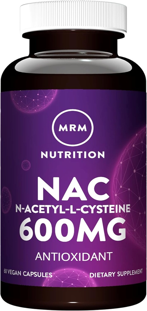 MRM Nutrition N-acetil-Cysteine (NAC) 600mg 