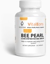 Bee Pollen Supplement - Bee Pollen, Propolis, in Royal Jelly - Vitaleons Bee Pearl - vsak biser ima vitamine, mikroelemente, polifenole in antioksidate (vegetarijansko, 60 kapsul)