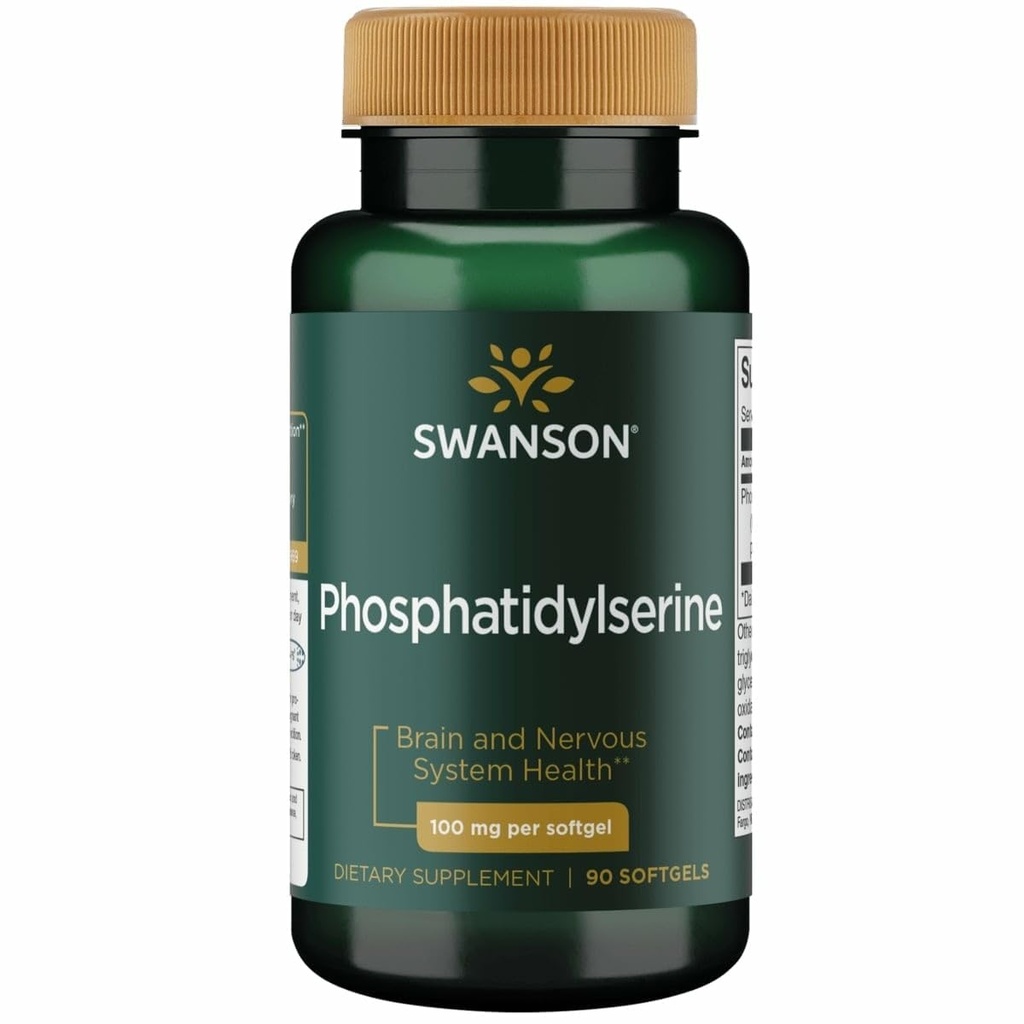 Swanson fosfatidilserin 100 miligramov 90 sgel