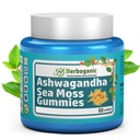HERBOGANSKI Ashwagandha Sea Moss Gumies - 60 Count