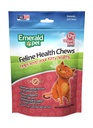 Emerald Pet Feline Health Chews UT Support — Natural Grain Free Urical Tract Health Cat Chews – Mačji urinski dodatki z brusnico, koreniko in izvlečekom Dandelion Leaf – Made in USA, 2.5 oz