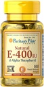 Puritan's Pride Vitamin E 268 mg Mešani tokoferoli Naravne imunske podpore Pride®, 400 i.e. /, 100 Število
