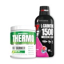 PROSUPPS Termogenski termogenski termogenski prah začinjena Rita in 1500 L-karnitina Berry - Upravljanje s težo in pred vadbo - Energija, Mood, Apetitni nadzor -