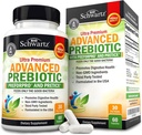 Advanced Prebiotics for Digestive Health - hitro deluje Gut Health Supplement s klinično validiranimi prebiotiki za ženske in moške za zdravo črevesno floro Bloating in imunske podpore - 1 mesec dobave