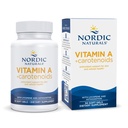 Nordic Naturals Vitamin A + Carotenoidi, Unflavored - 30 Soft Gels - likopen & astaksantin - Podpira kožo, celično zdravje - Non-GMO - 30 Serving