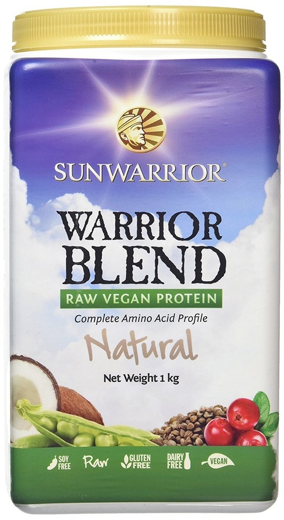 Sunwarrior Bojevniška mešanica v prahu, naravni, 2.2 funt