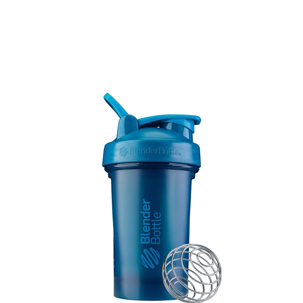 BlenderBottle Classic V2 Shaker steklenica kot nalašč za beljakovinske Shake in pred vadbo, 20-Ounce, Ocean Blue