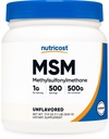 Nutricost Pure MSM Powder 500 Gram (metilsulfonilmetan)