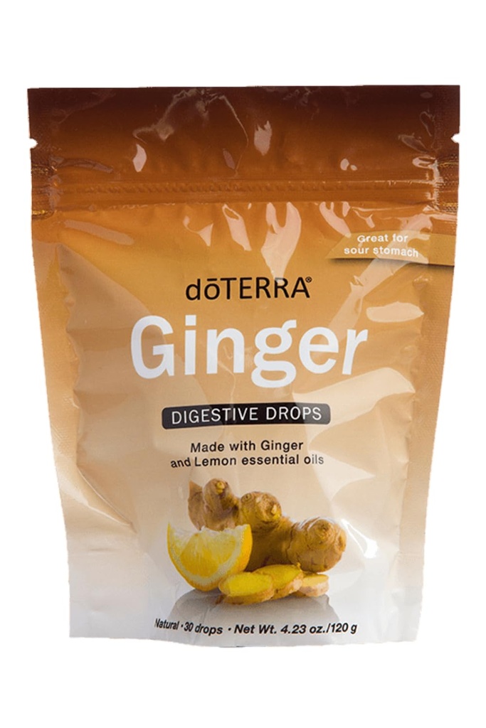 doTERASA ingver grlo Prebavne kapljice 30 Count Bag