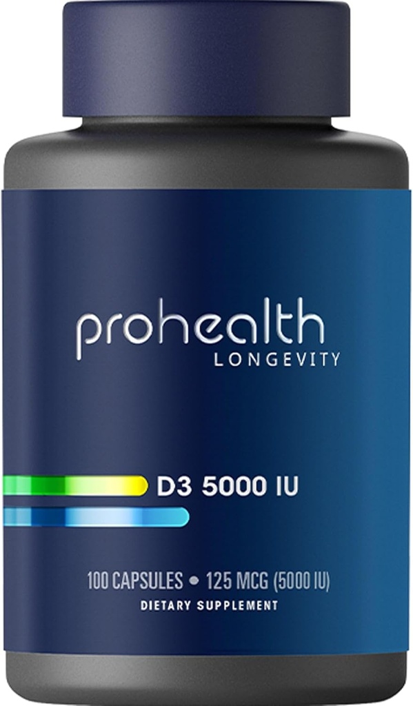 Pro- Health Vitamin D3 5000 i.e. (5000 i.e., 100 kapsul)