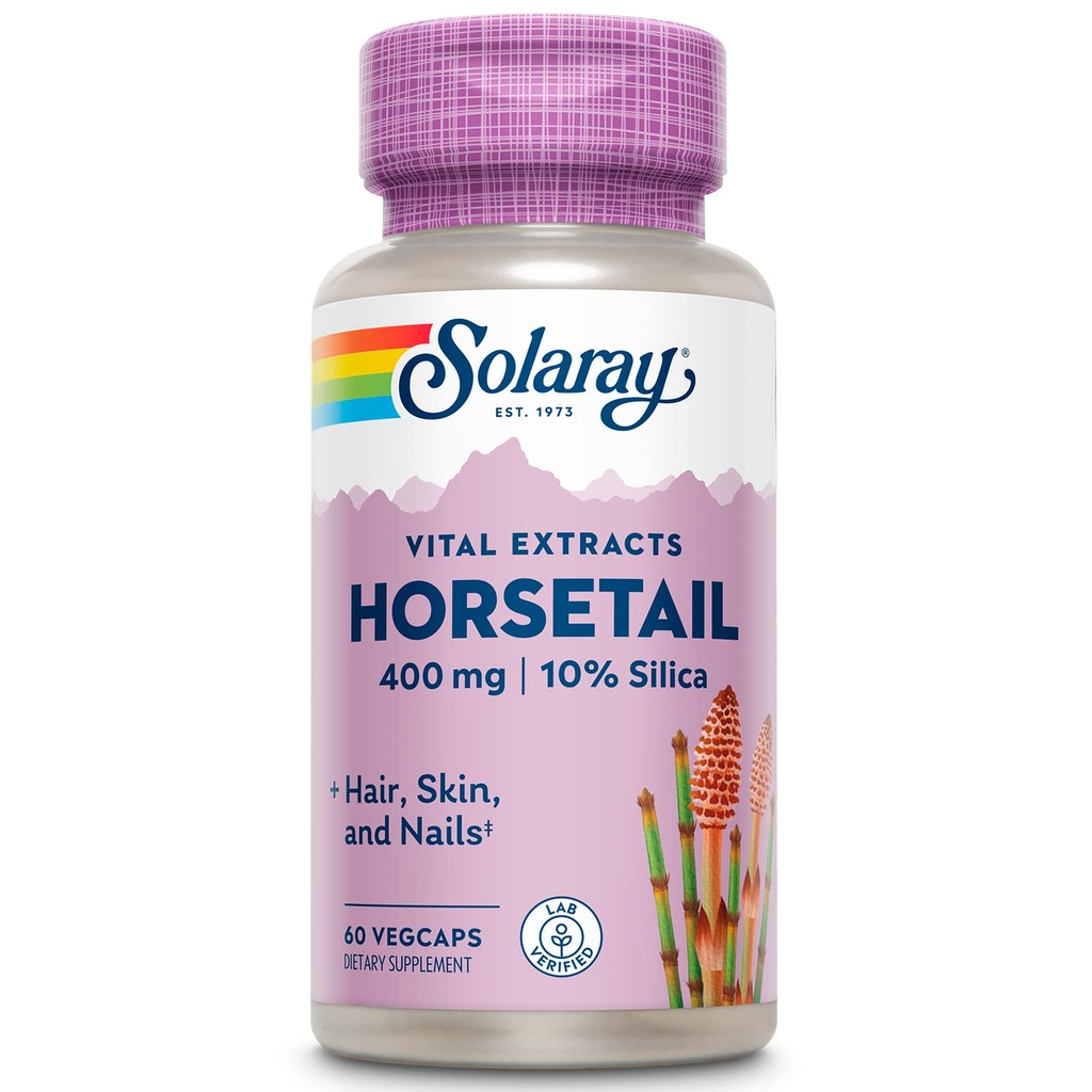 SOLARAY Zajamčena potenca Aerial Extract, Veg Cap (Btl-Plastic) 400mg 