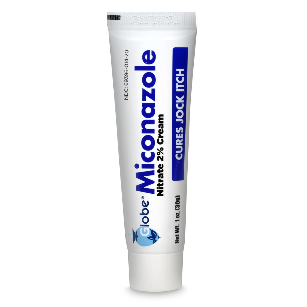 Globe Mikonazol Nitrat 2% Antiglivična krema 1 oz, Cures Most Athletes Foot, Jock Srbečica, Ringlif in več. Primerjajte z vodilnim imenom Brand