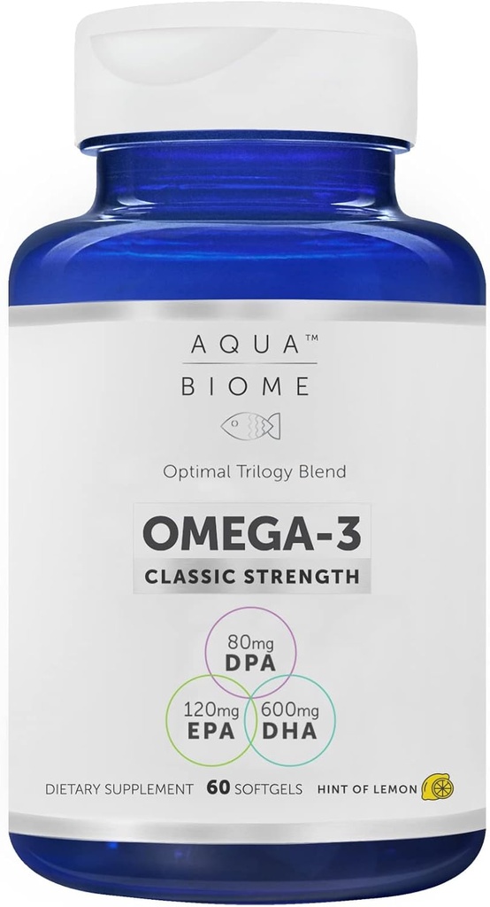 Enzymedica High Potency Fish Oil, EPA DHA Omega 3 dodatek 1 mesec dobava 