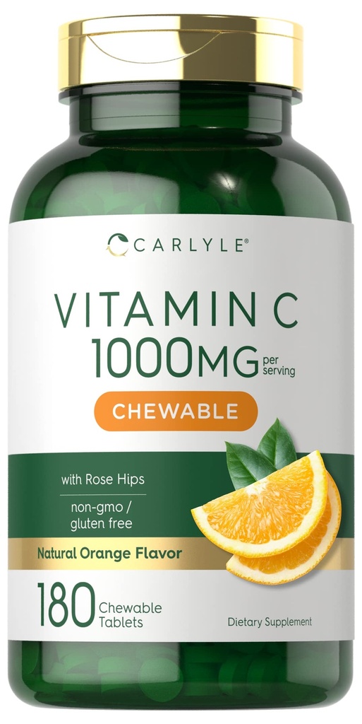 Carlyle Vitamin C Žvečilni bonboni 