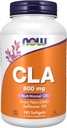 Zdaj dopolnila, CLA (konjugirana linolna kislina) 800 mg, hranilno olje, 180 Softgels