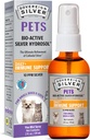 Suveren Silver Pets Imunska podpora, koloidno srebro, bioaktivno srebro Hidrosol, za pse in mačke, 10 ppm, Fine Mist Spray, 2 Fl Oz