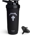 Smartshake Rockband Uveljavi Steklenica brezrjavnih beljakovin Shaker 900 ml 