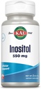 KAL Inositol Powder 550mg, Možgansko zdravje, Živčevje & Mood Podpora dodatek, Celularna zdravstvena podpora, Izboljšana absorpcijska formula, Enostavno za mešanje, Pribl. 102 Služabniki, 2oz