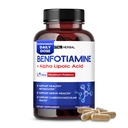 VITAL HERBAL liposomski benfotiamin z alfa lipoično kislino - Največja moč - podpora zdrava Presnova - Izdelano v ZDA