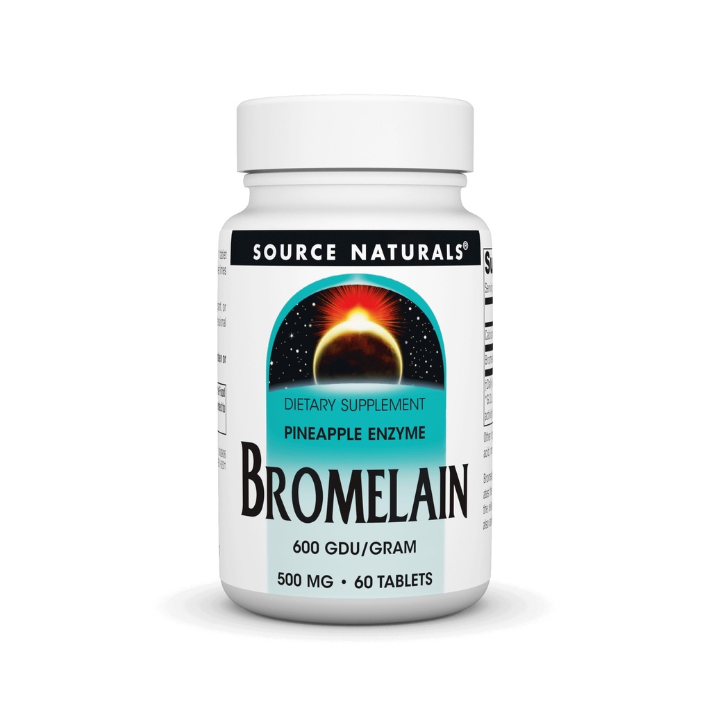 Vir Naturals Bromelain 500mg Proteolitični Enzyme dodatek - 60 tablet