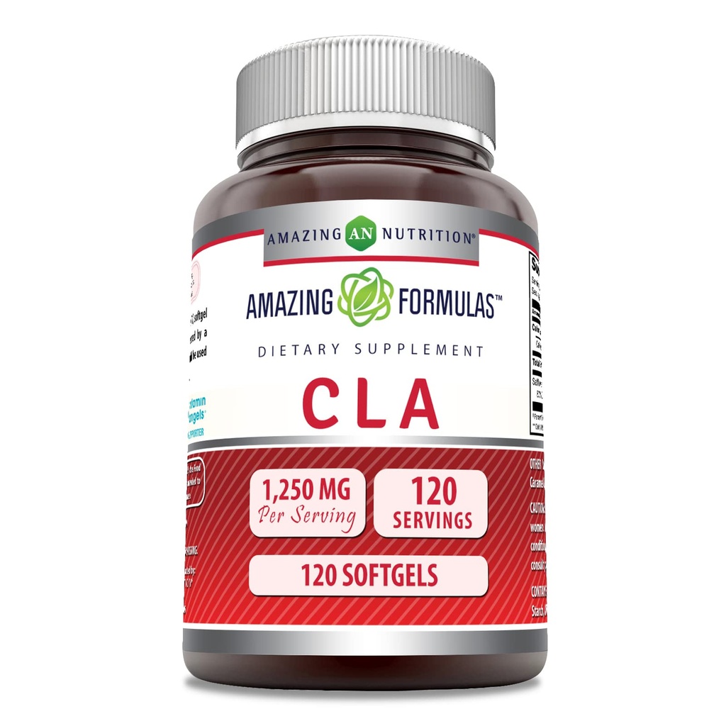 Neverjetne formule CLA (konjugirana linolna kislina) 1250 Mg 